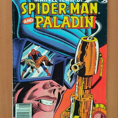 Spider-Man and Paladin #108 used Marvel comic 1981