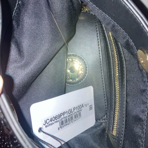 Love Moschino handbag new with black sequins