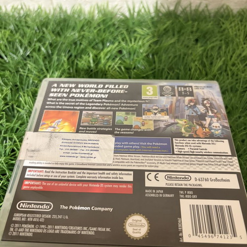 Pokémon Black Version Nintendo DS new, Greek sealed