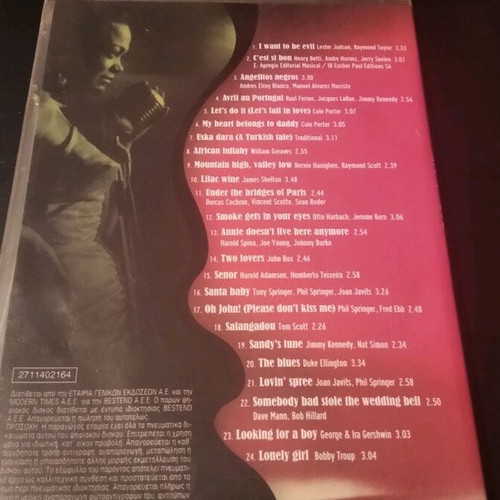 Eartha Kitt CD 24 greatest hits like new