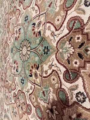 Χαλί 2χ3 καινούργιο με γήινους χρωματισμούς και αντιστατικά νήματα