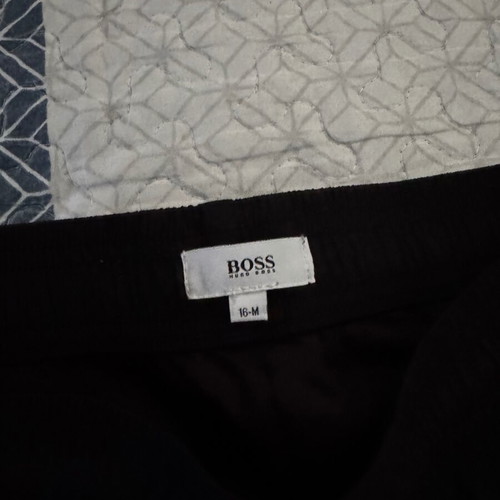 Hugo Boss sweatpants like new, size Small, unisex, black and blue