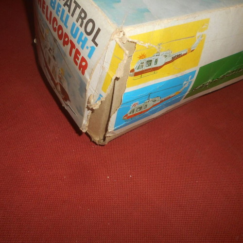 Ananiadis Bell UH-1 Police Helicopter Model 1970, like new