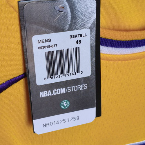 Los Angeles Lakers Swingman Jersey LeBron James New