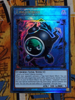 Linguriboh Ultimate Rare Yu-Gi-Oh Card like new