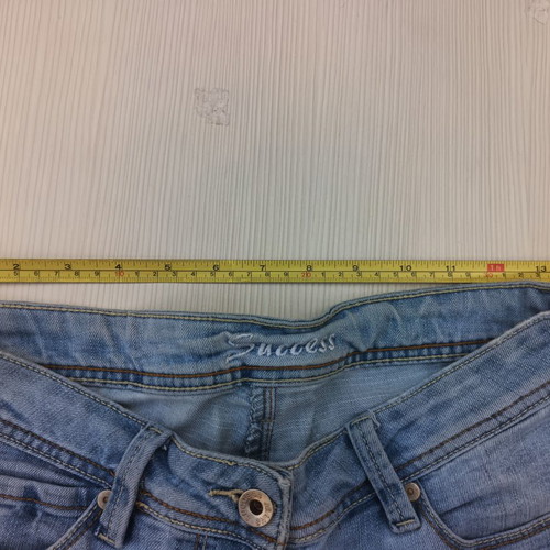 Success women's denim capri pants like new, light blue, sizes XS-S
