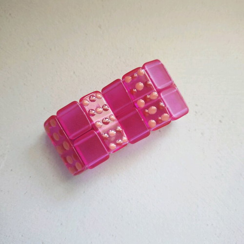 Children's elastic bracelet like new, pink