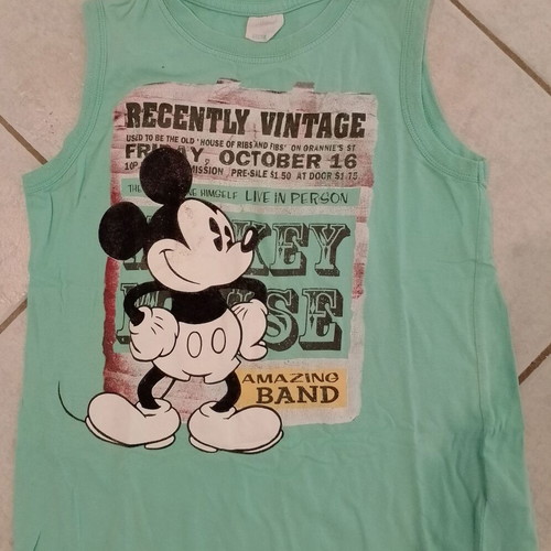 Pack of 4 used boys' shirts 8-10 years H&M, Disney, Orchestra