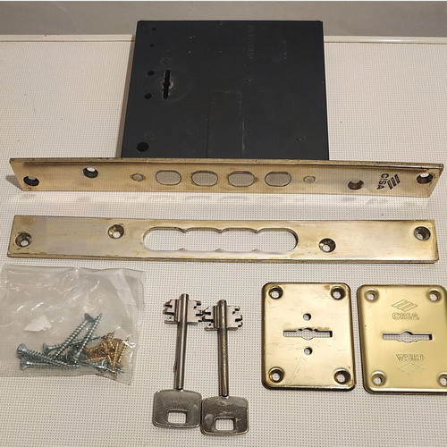 CISA Mortise Security Lock used, 4-turn with 4 pins, 60mm center