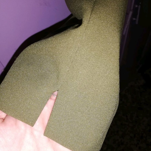 Classic pants used, oil color, size L