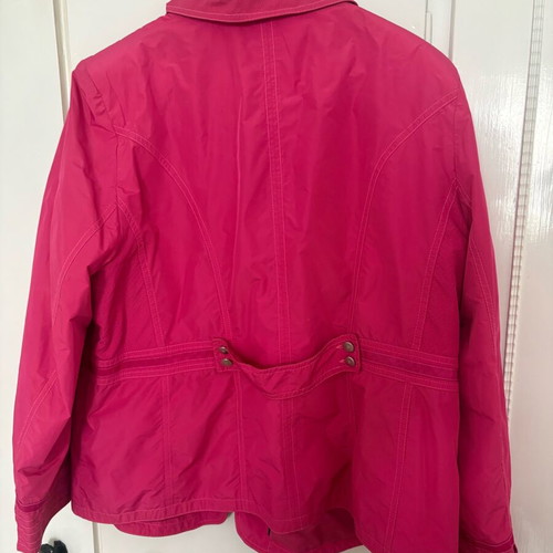 Ulla Popken jacket like new, fuchsia, size 5XL