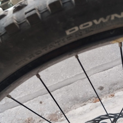 Maxxis Minion DHF tire used, downhill-enduro