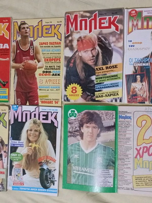 Bleck collectible comics like new with posters