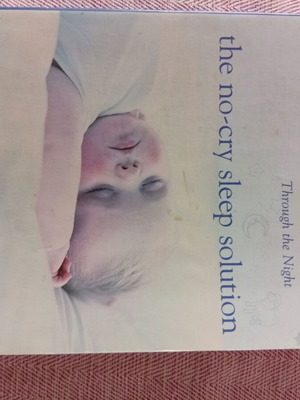 The No-Cry Sleep Solution book like new, English