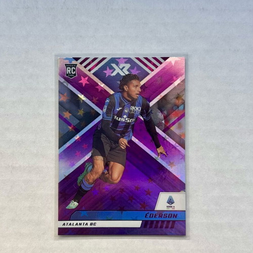 Panini Chronicles XR Atalanta Ederson Purple Star Rookie Card 2022-23 new