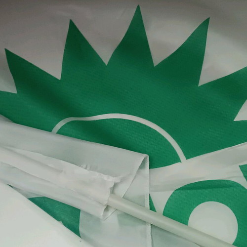 PASOK flag used, old