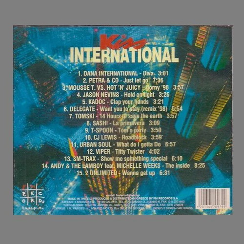 Kiss International Kiss FM90.9 UK CD album used