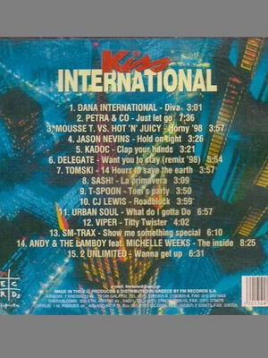 Kiss International Kiss FM90.9 UK CD album used