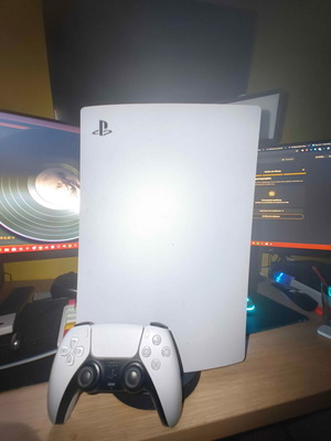 Sony PlayStation 5 Digital 825GB with DualSense controller and charger