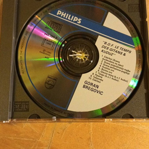 Goran Bregovic Le Temps Des Gitanes CD used, traditional