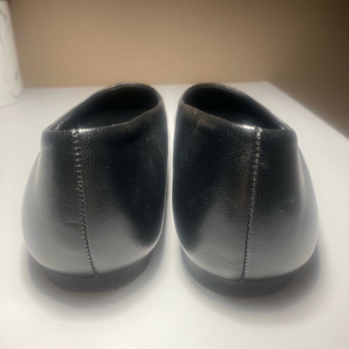 Zara ballerina shoes like new with metal studs, size 38, black