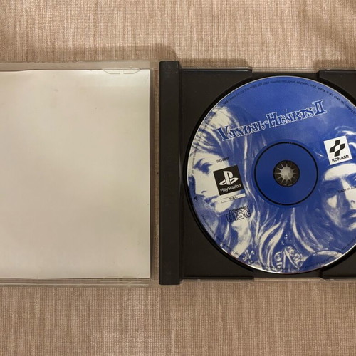 Vandal Hearts II PlayStation 1 PAL used with English menu