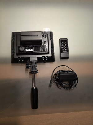 Yongnuo YN300 III Pro LED Video Light like new with remote and charger