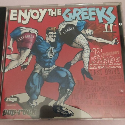 Enjoy The Greeks II CD new, rock en roll