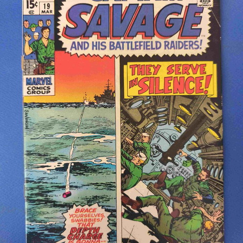 Captain Savage issue 19 used, English