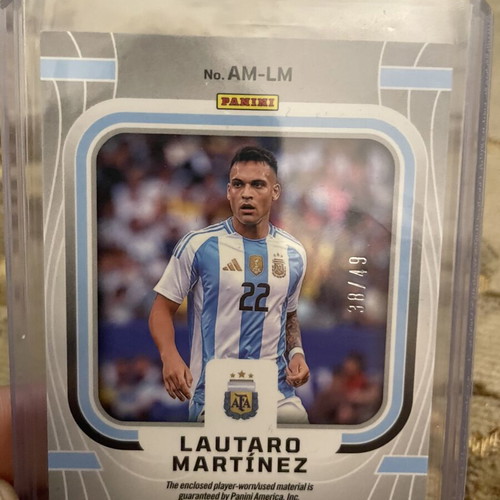 Obsidian Lautaro Martinez 38/49 Panini card like new