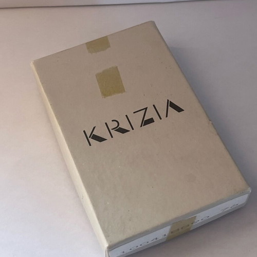 Krizia Keychain Key Wallet Like New Brown Leather