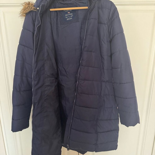Us Pollo Assn Puffer Coat σαν καινούργιο, μπλε, μέγεθος L