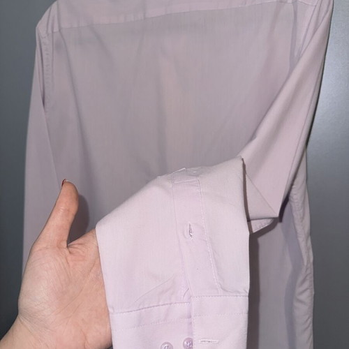 Men's pink dress shirt like new, size L