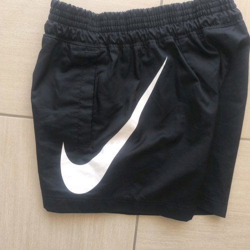Nike Athletic Shorts size XS like new, black with white Swoosh