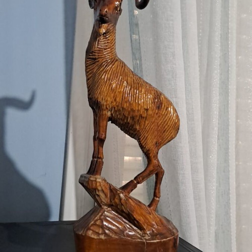 Vintage decorative ram 1980 used