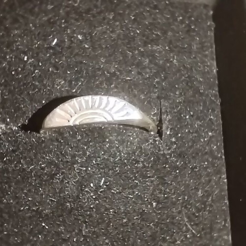 Silver 925 ring like new, adjustable size