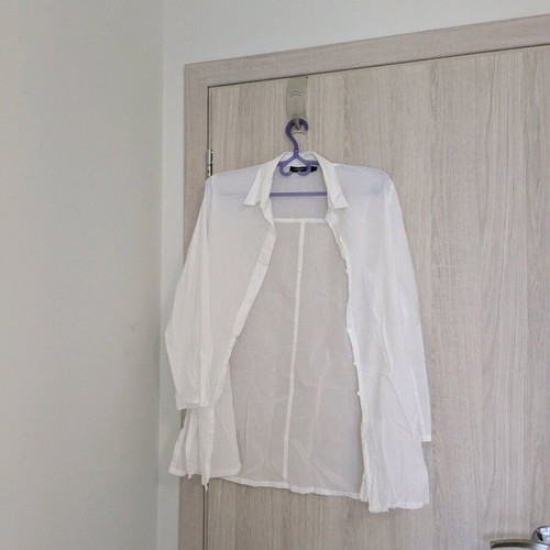 Pass~Port white shirt XXL like new, thin and semi-transparent