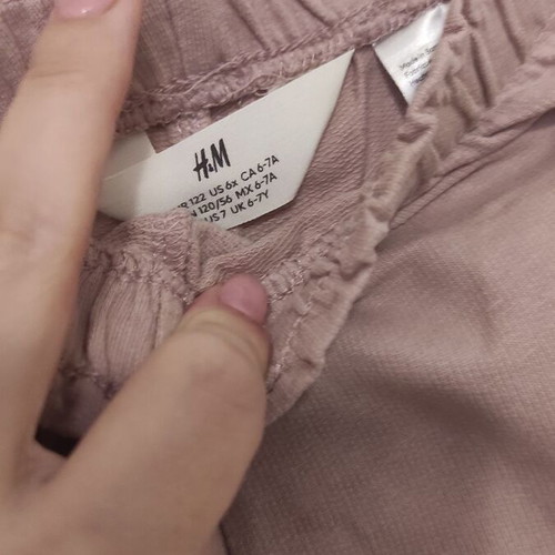 H&M shorts like new, multicolored, for ages 6-7