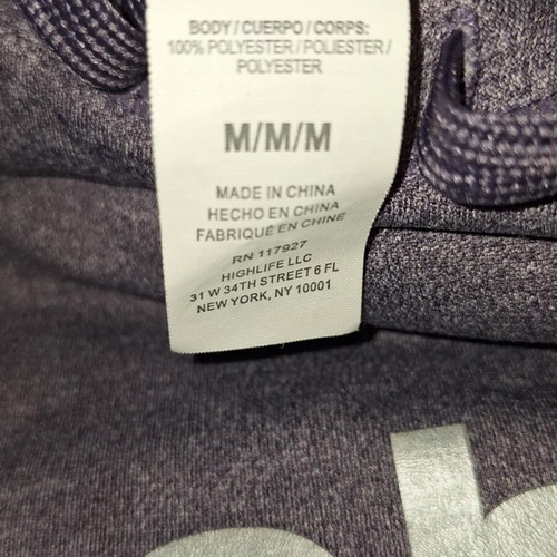 Reebok women's hoodie size M like new, purple