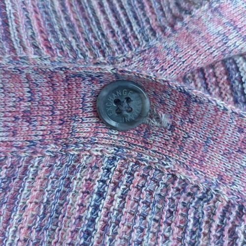Armani Exchange men's cardigan like new, size M, pink and purple