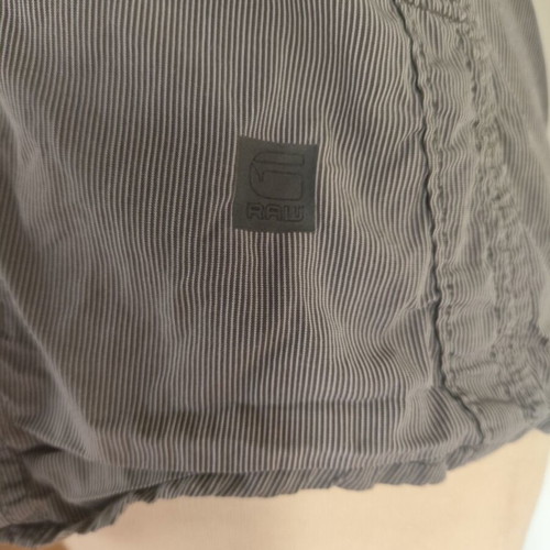 G-star cotton striped women's shirt size S/M like new, gray