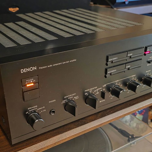 Denon PMA-700V amplifier used, vintage stereo receiver