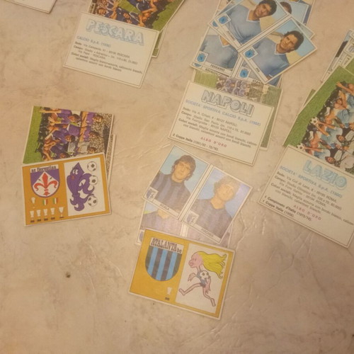 Calciatori Italian Football and Basketball Stickers 1977/78 like new