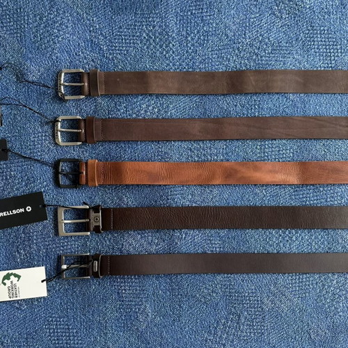 Replay and Strellson men's belts new, genuine leather