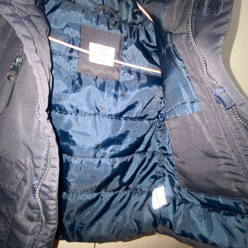 Alouette kids jacket used, size 104 cm, dark blue