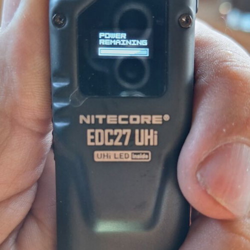 Nitecore EDC27UHi flashlight new in box