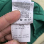Puma jacket genuine men's vintage XL used, white and green