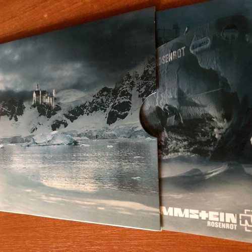 Rammstein Rosenrot Digipack Limited Edition CD - DVD like new, metal