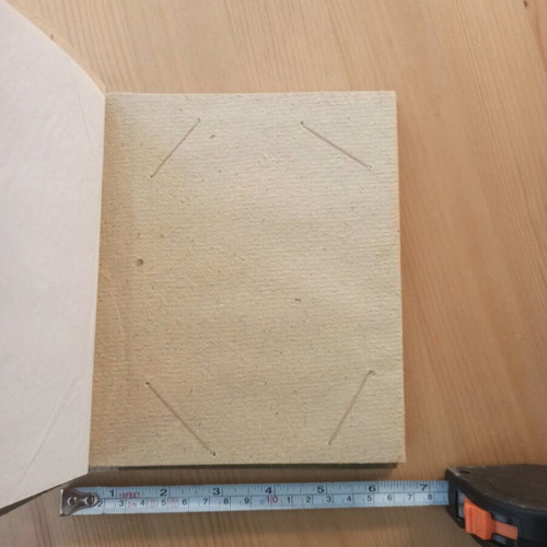 Handmade photo album Crete like new for 20 photos