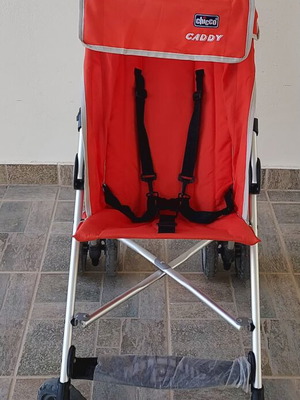 Chicco Caddy stroller used with waterproof cover